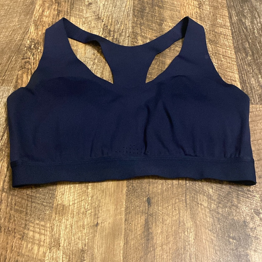 All in motion navy blue large sports bra